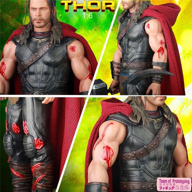 Hot30cm Crazy Toys Thor Ragnarok 1/6 Scale Statue Pvc Figure Super Hero  Static Model Figurines Brinquedos Personality Collection - Action Figures -  AliExpress