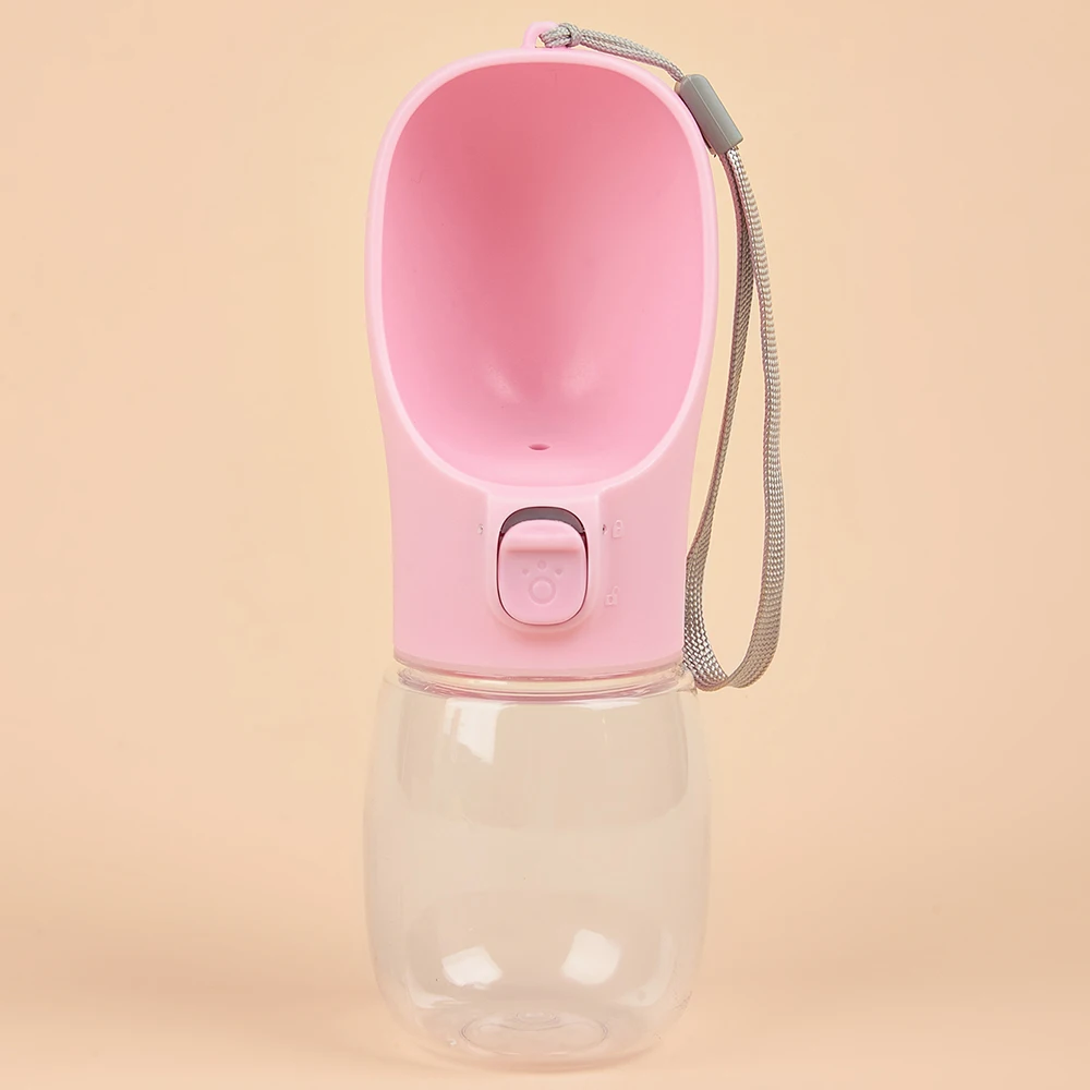 휴대용 여행용 강아지 물병, 경량, 누출 방지, 완벽한 강아지 물 디펜서, 야외 이동 중 마시는 그릇