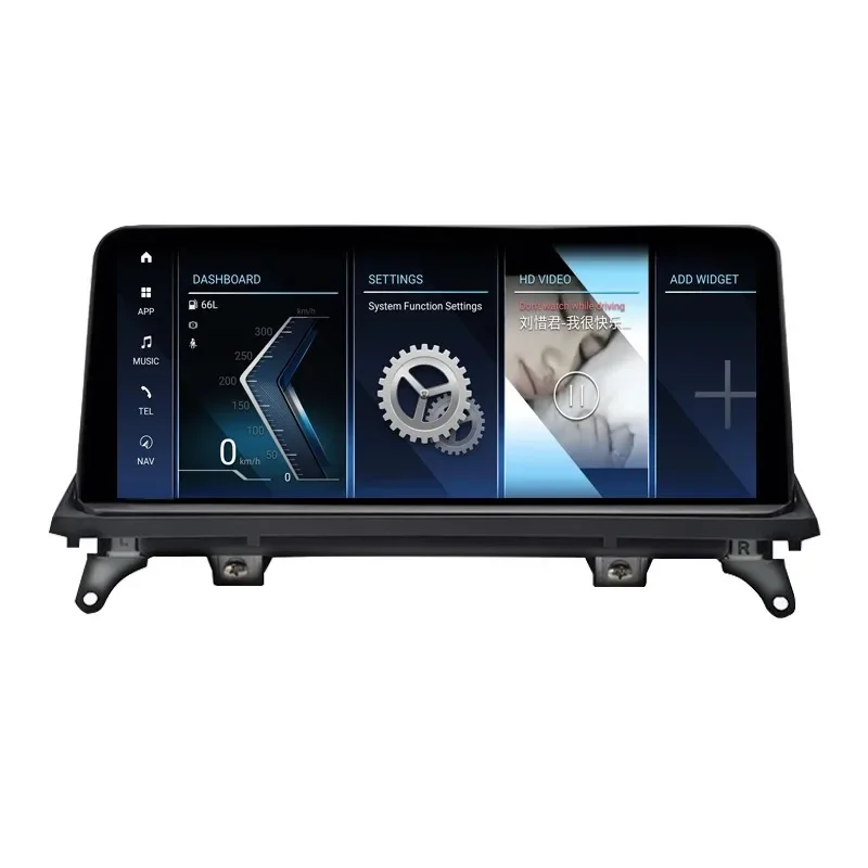 

10.25" Full Touch Screen Upgrade Display for BMW X5 E70 X6 E71 CCC CIC Car GPS Navigation with Apple Carplay USB 4G Headunit