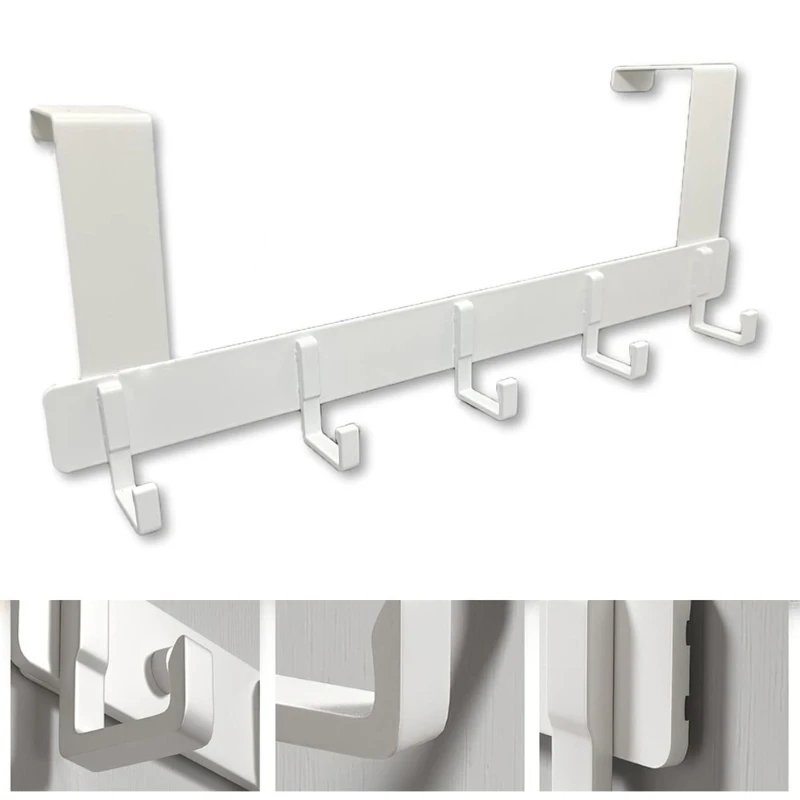 Door Hangers Hooks Over The Door Towel Racks Bathroom Coat Hooks Hangings Clothes Convenient Jackets Home storage hook door hook