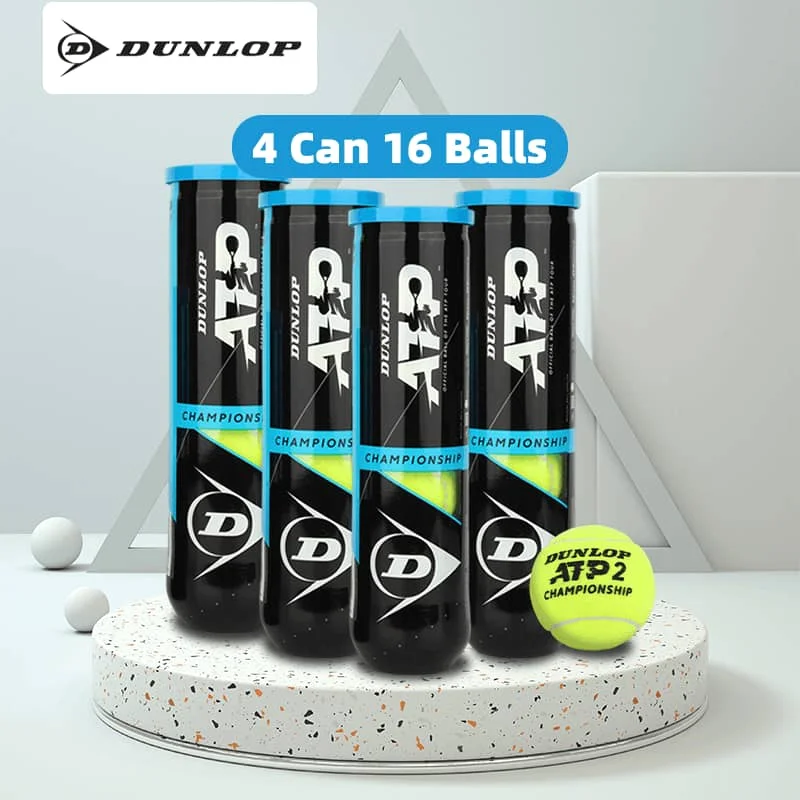 DUNLOP Tenis Ball Professional Competition Training Tennis Balls Pressure  Tennis Club Tour Tennis Ball ATP Championship Balls