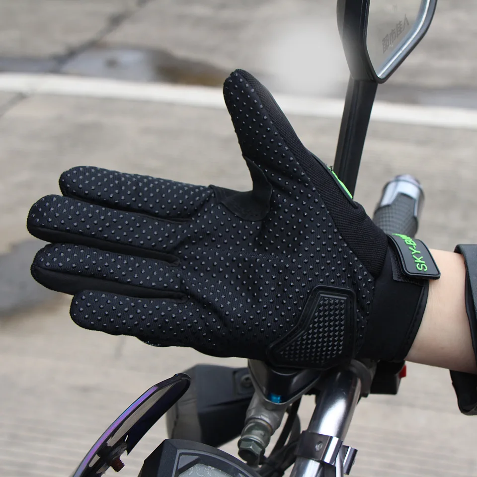 Motorcycle Gloves Sports Gloves Men Motocross Gloves Full Finger Knight Riding Motorbike Moto Motocross Guantes M-XXL
