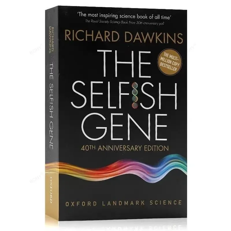 

Книга на английском языке Эгоистичный ген 40-й юбилейный выпуск Ричард докинса