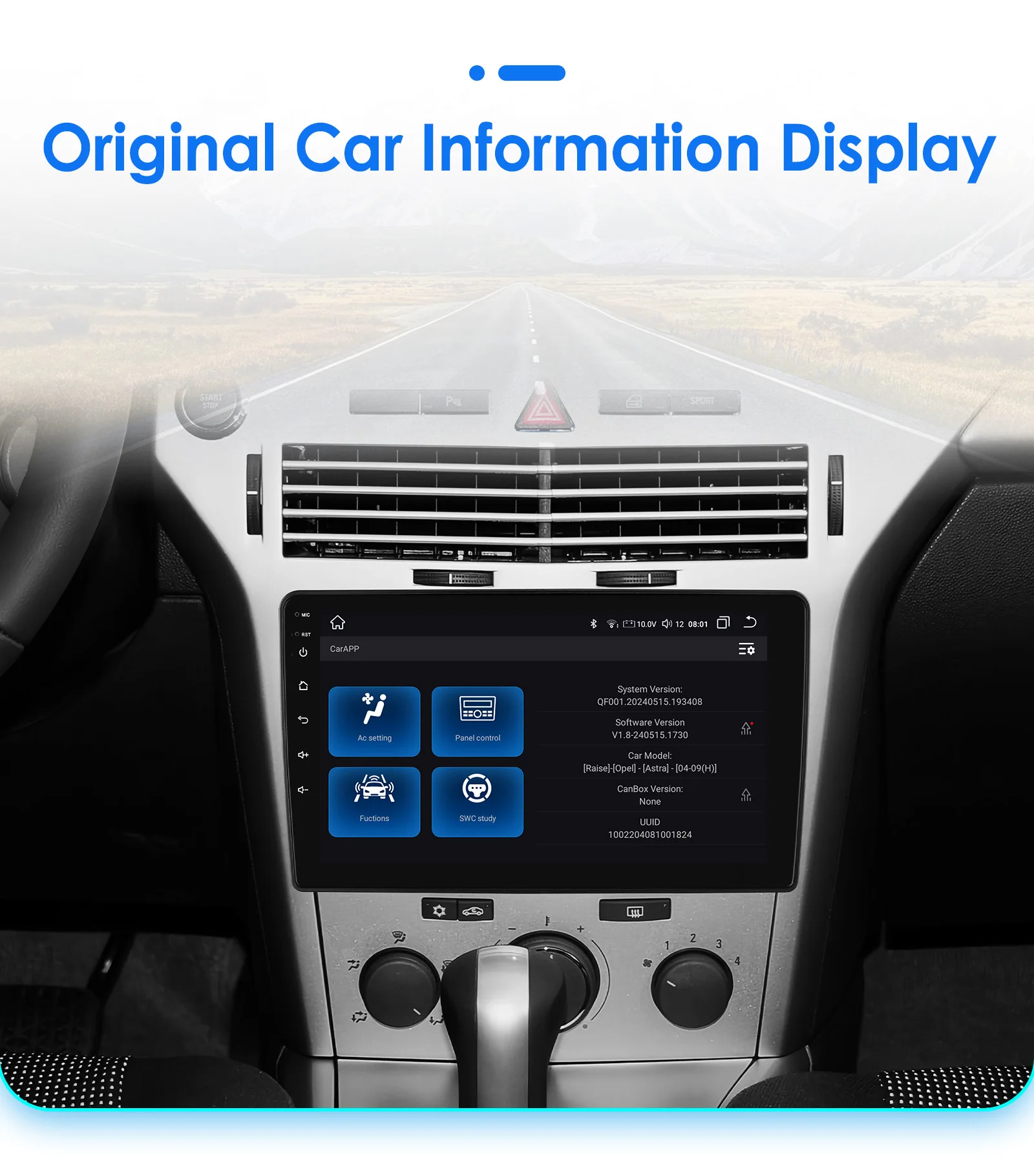 Radio de Coche Android Universal 2Din de 9'' para Opel Astra H G J Zafira B Corsa C D Antara Vectra Vivaro GPS RDS DSP CarPlay Autoradio 5