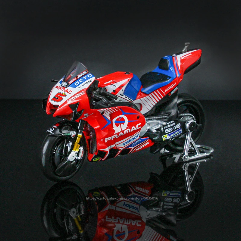 Maisto Modellmotorrad 1:18 Pramac Racing Zarco – Sammler-Miniatur