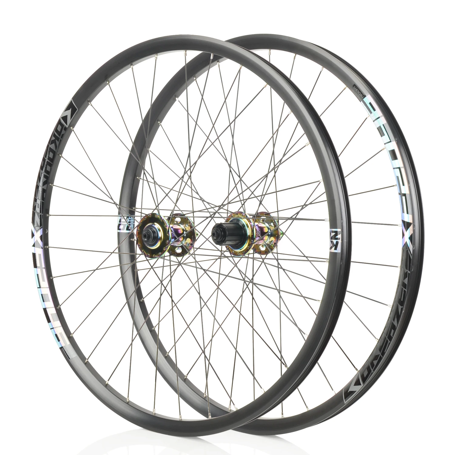 26 27.5 29er Mountain Bike Wheelset 6-Pawls 72 Click Tubeless Off