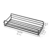 Wrought Iron Wall Mounted Storage Rack, Bathroom Storage Rack, Shower Basket, Kitchen Storage Rack, Punch-free Storage Rack 6