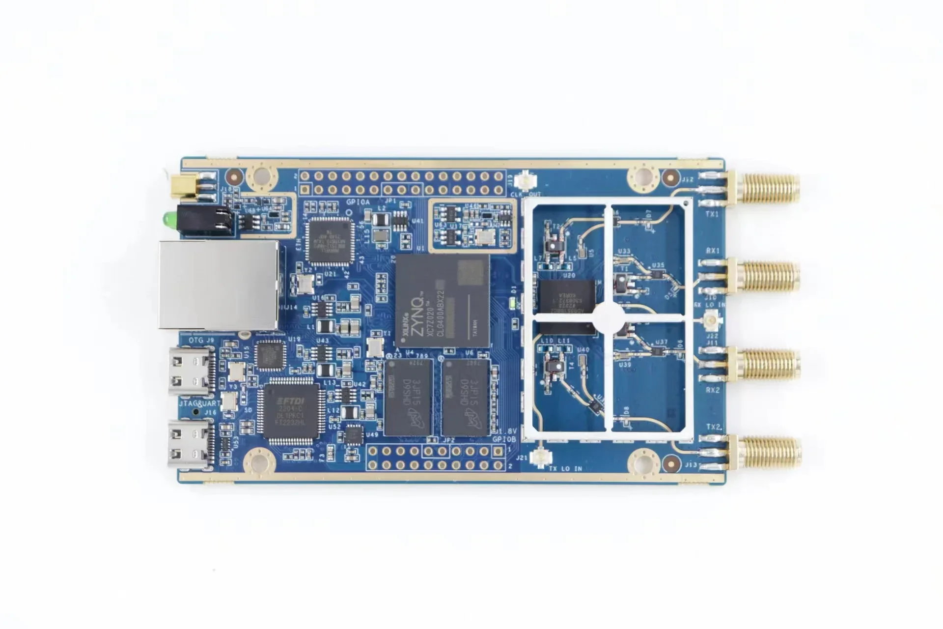 

Zynq XC7Z020 FPGA ADC/DAC AD9363 SDR Radio RX TX For Pluto SDR transmitter and receiver Openwifi With Metal case