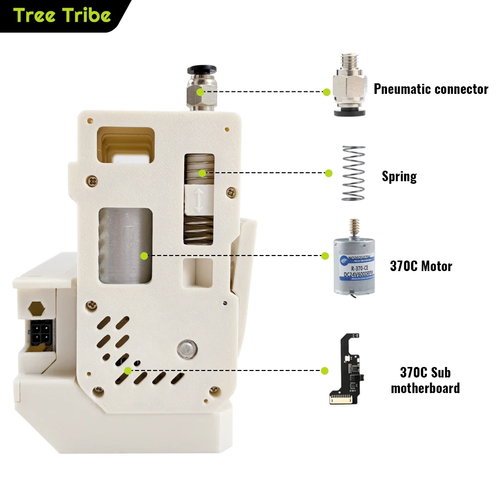 BMCU370C (AMS lite 互換品) Tree Tribe BMCU 370C AMS lite Upgrade to high torque BMCU370C Auto