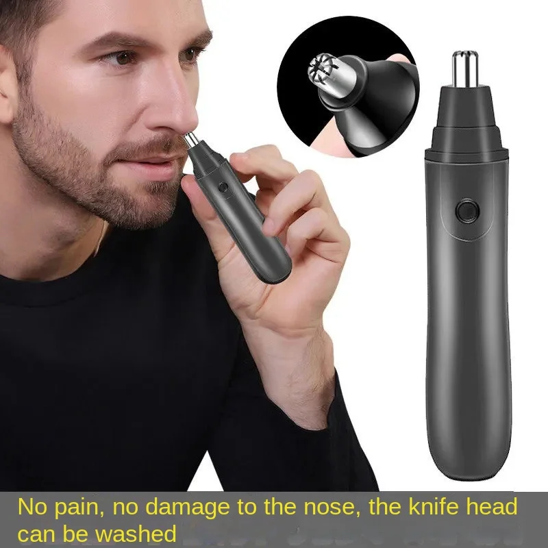Electric nose hair trimmer Nose Hair Trimmer Implement Shaver Clipper Men Women Ear Neck Eyebrow Trimmer Shaver Man Clean Trimer Razor Remover Kit