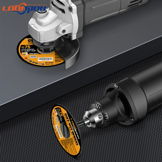 3 Pezzi 100 Mm Dischi Da Intaglio Smussatura Piatta Arco Smerigliatrice Angolare Set Di Ruote Per Modellatura Del Legno Rettifica 22 Mm Diam 99028879 - Foto 9