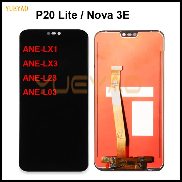 LCD For HUAWEI P20 Lite LCD Display Touch Screen For HUAWEI P20 Lite  ANE-LX1 ANE-LX3 Nova 3e LCD Display Screen Replacement