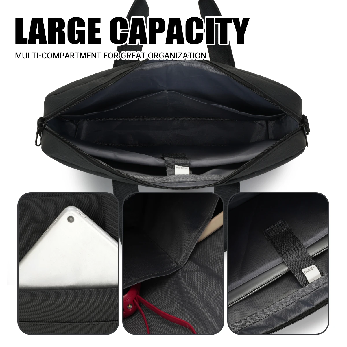 Laptop Bag Suitable for Commuting, Compatible with Apple MacBook Air 13, Lenovo Xiaoxin Pro 14, Huawei Matebook 16inch, Dell 15.6inch, Xiaomi Protective Case 15, for Men and Women