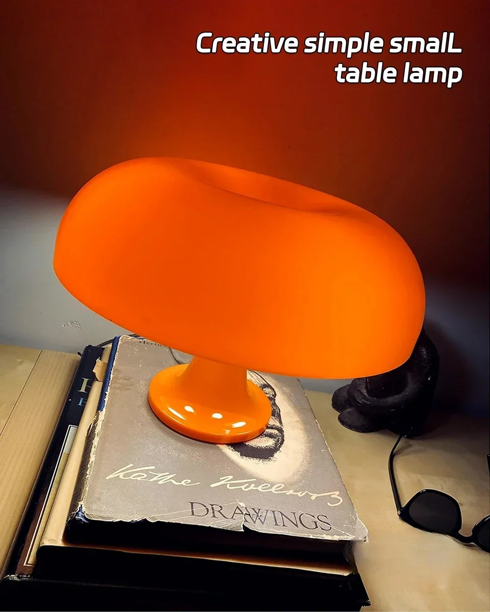 Description Picture 2 of itemLed Mushroom Table Lamp Touch Dimming Minimalist Night Light For Hotel Living Room Decor Lighting Modern Minimalist Desk Lights