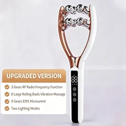 V - Shape Lifting Facial Massager with Microcurrent Light Therapy and Vibration (Upgraded)