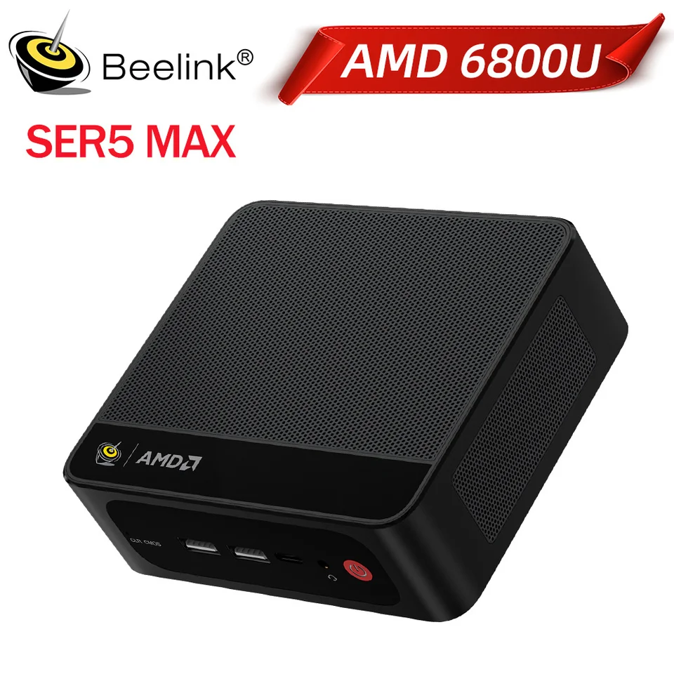 Beelink AMD Ryzen 7 SER5 MAX 6800U 6800H SER5 Pro 5825U