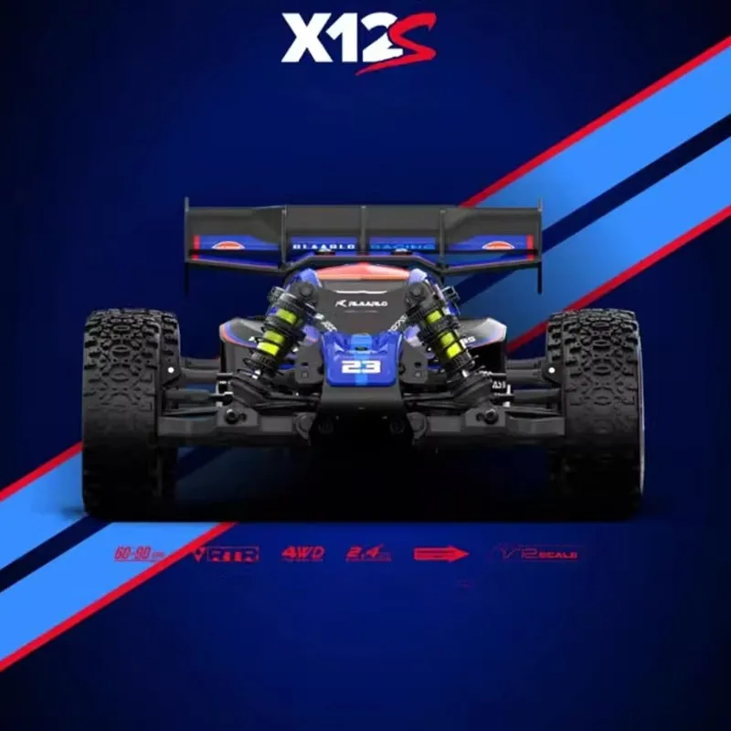 Rlaarlo X12s Brushless 1/12 Electric Yue Rc Remote Control Car Adult 4wd High Speed Drift Remote Control Car Toy Boy Gift 2