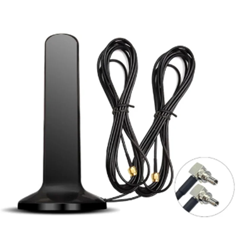 Antenna GSM 4G 5G 600-6000MHz 12DBi High Gain Omni Magnetic Base for CPE Huawei SMA Male
