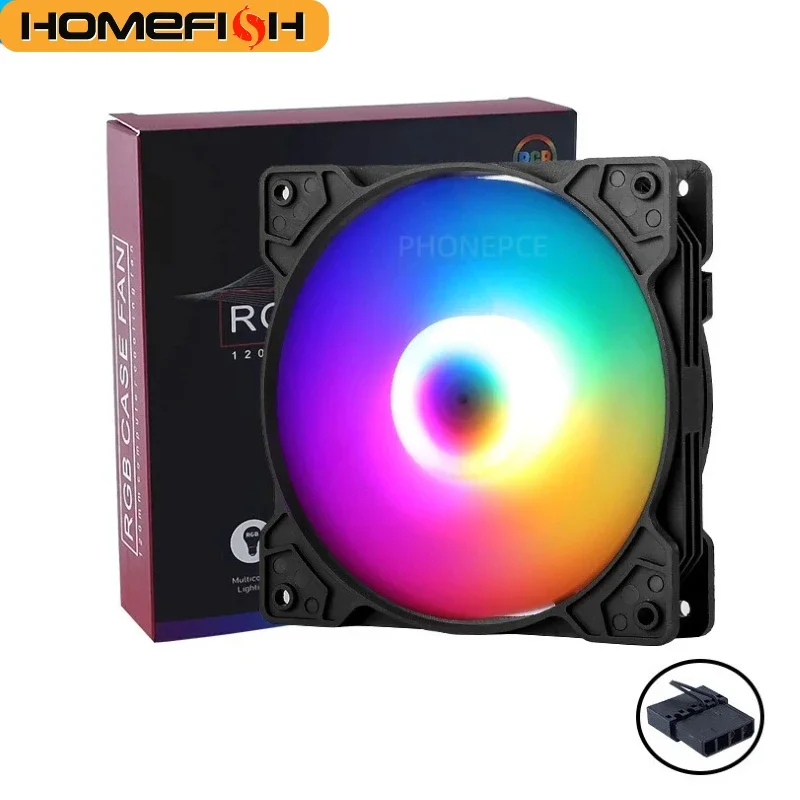 RGB Silent Cooling Fan