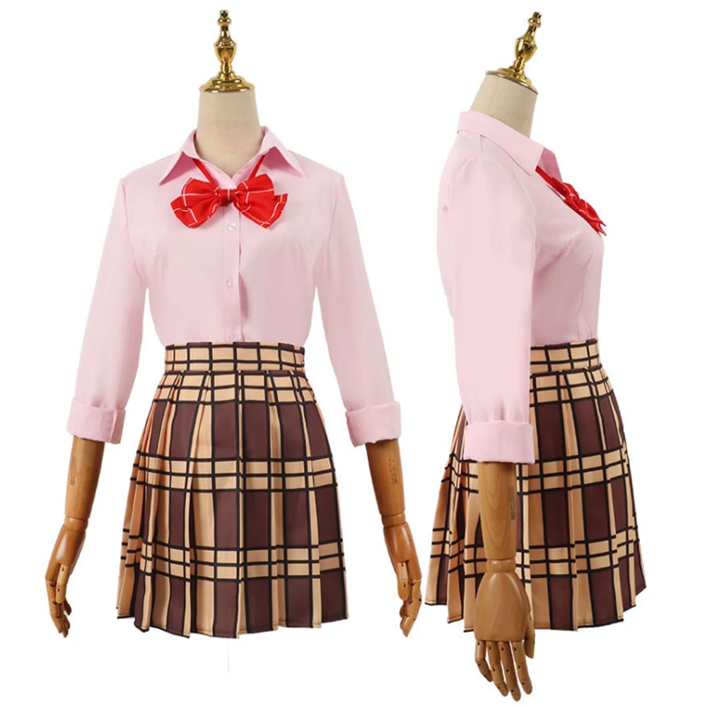 Citrus-Inspired Yuzu Aihara School Uniform Cosplay Costume for Women
