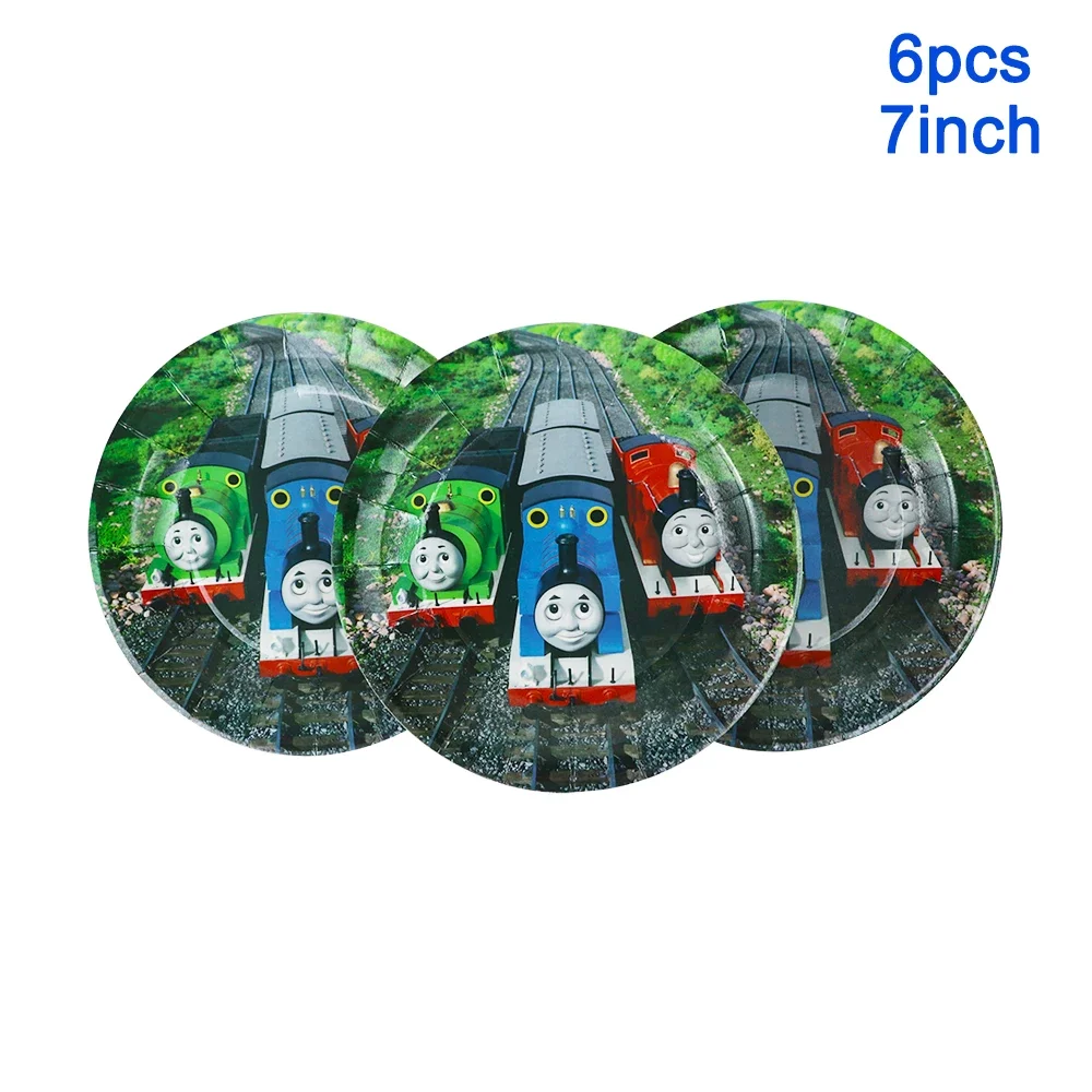 7inch Plates -6pcs