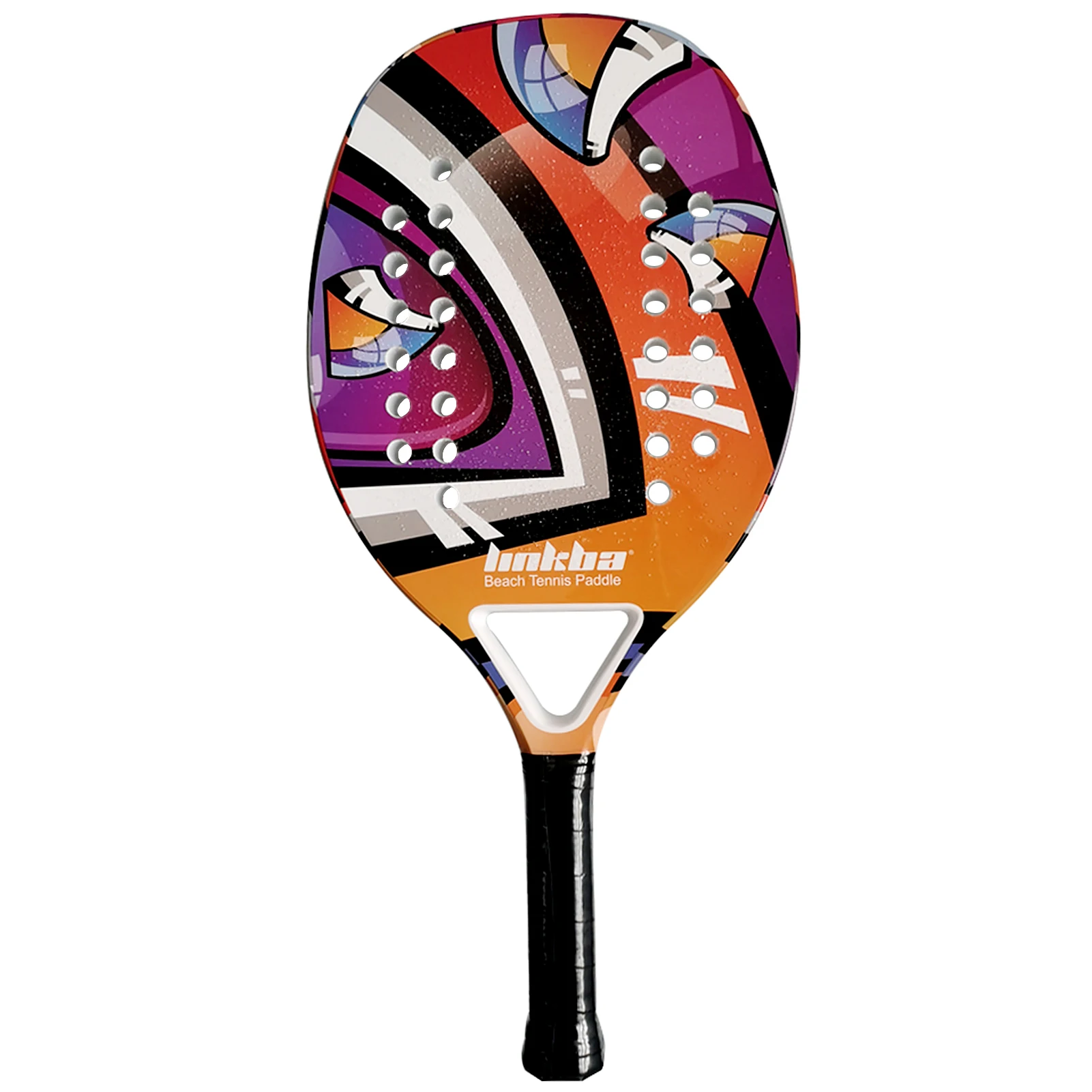 

Beach Tennis Racket with Ergonomic Cushion Grip for Indoor and Outdoor pickleball paddles