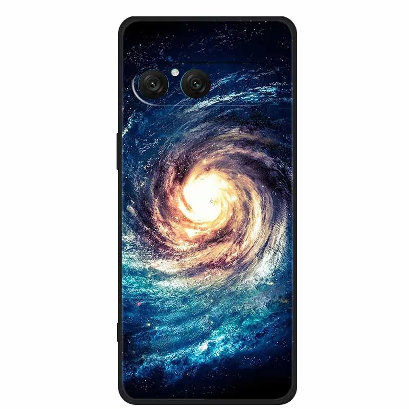 Sleek Black Silicone Soft Back Cover - Stylish Phone Protection Shell