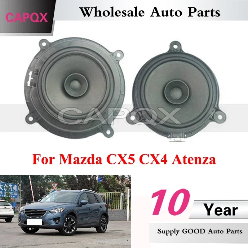 CAPQX Car Door Sound Speaker For Mazda CX5 CX4 Atenza Car Door
