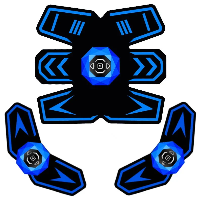 New Electric ABS Muscle Stimulator EMS Abdomen Waist Trainer Myostimulator Body Fitness Weight Loss Body Slimming Massager