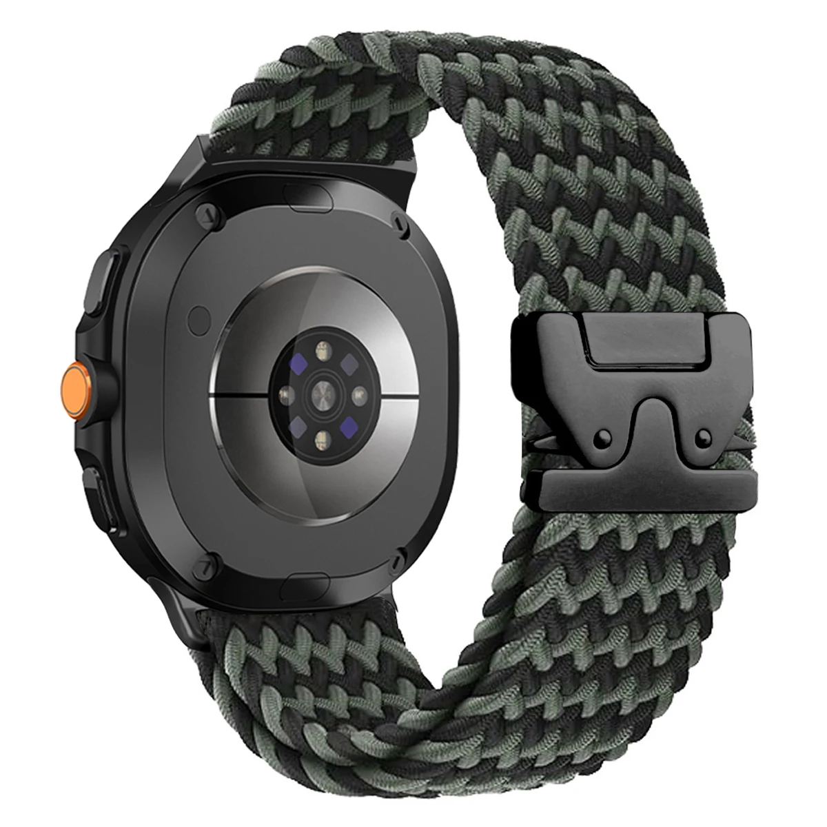 Braided Parachute Buckle Strap with Bracelet Design