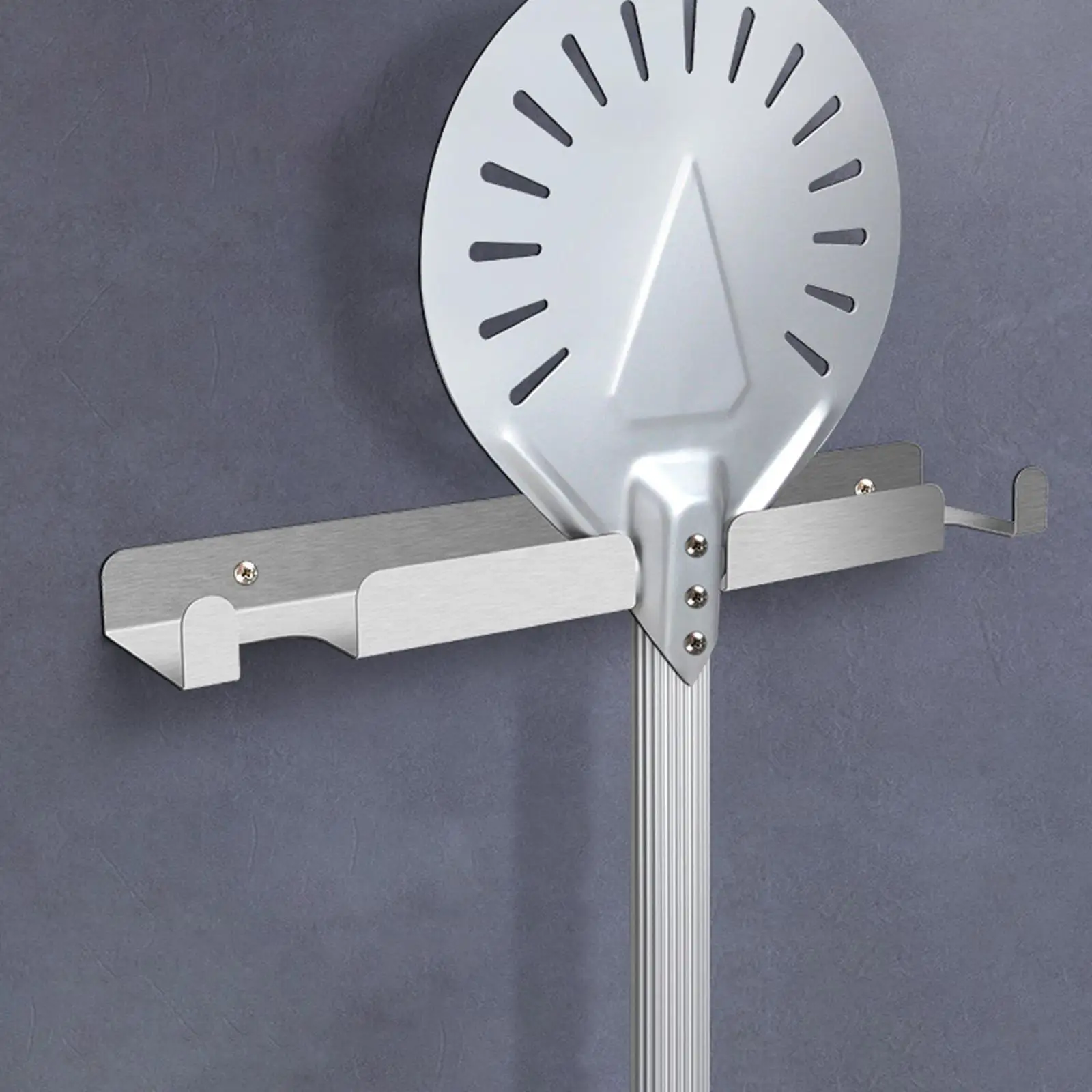 Pizza Shovels Wall Rack Pizza Peel Rack Durable Punch Free Display Shovels