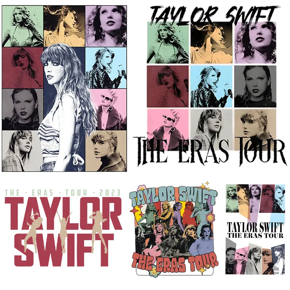 TheErasTourTshirtIrononTransferForHeatsensitivePatches