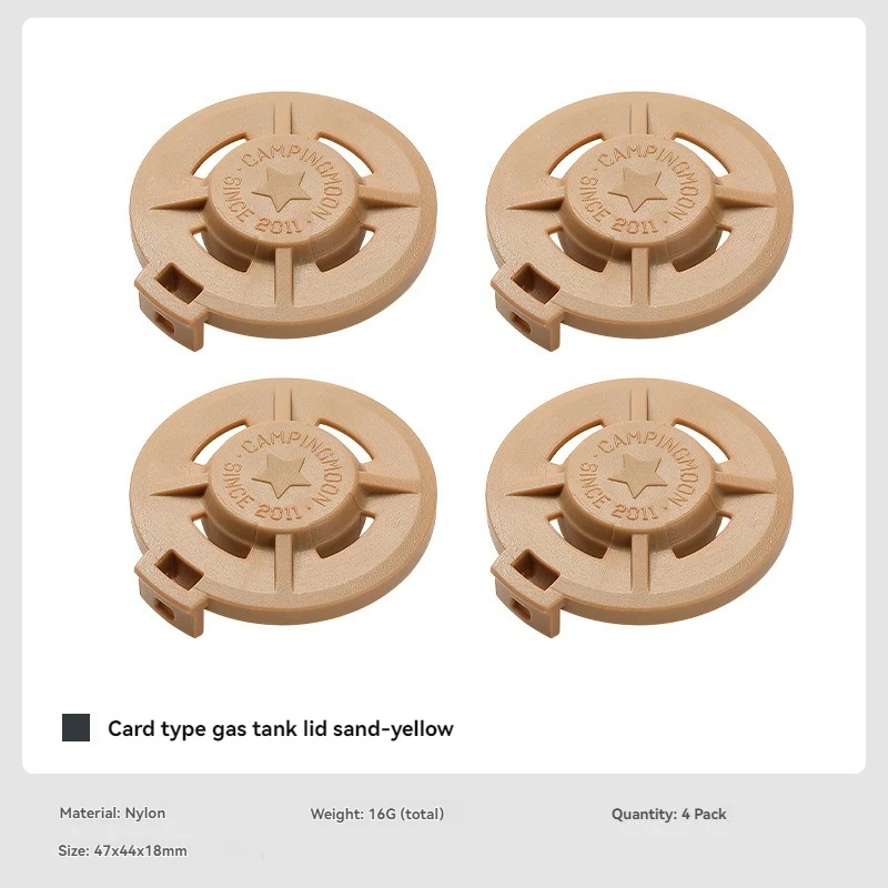 CAMPINGMOON G-BK4/G-H4 الملونة طويلة خزان الغاز ال...