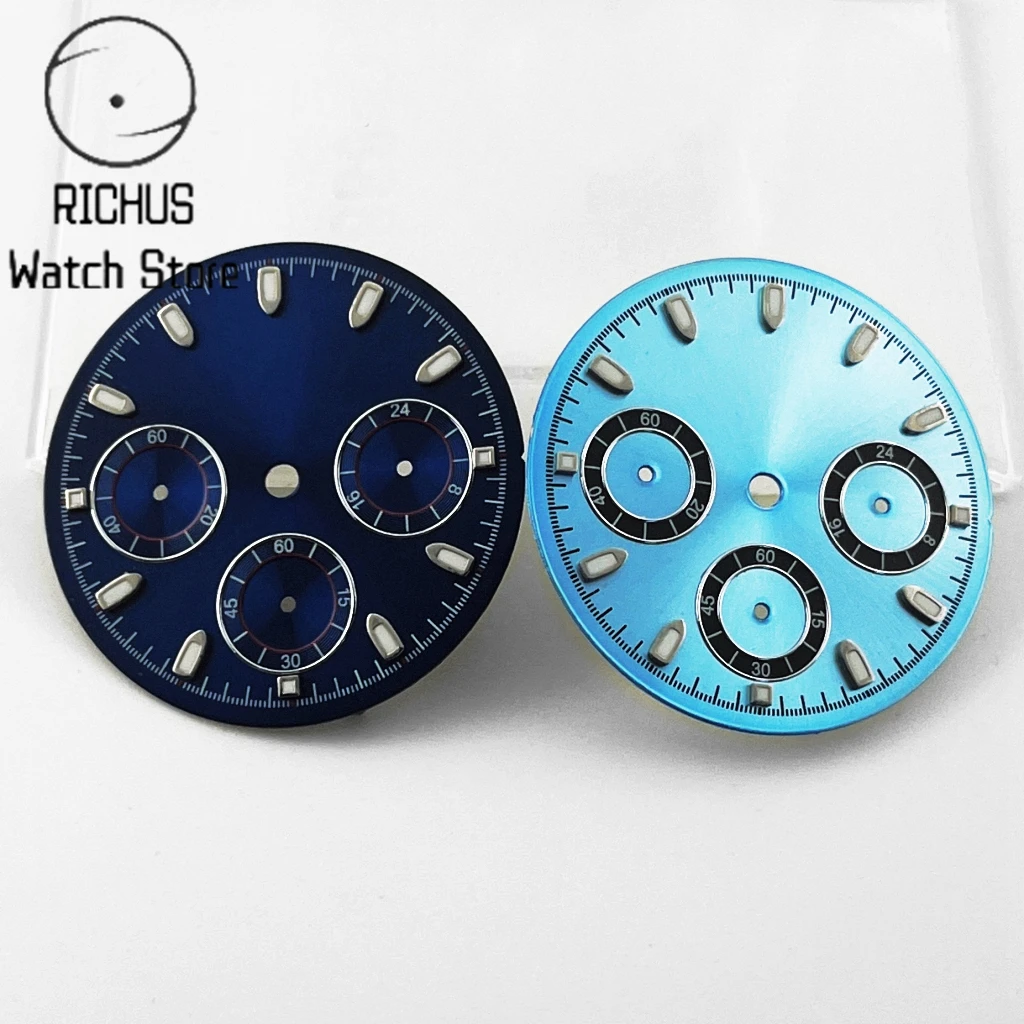 29.5mm Sterile Watch Dial Watch Dial Accessories Watch Face Accessories Clock Movement Parts
