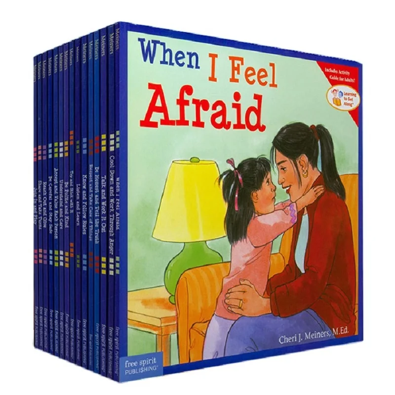 

15 books/set Learning to Get along children educational English picture story book social skills IQ EQ practice for 5-10 years