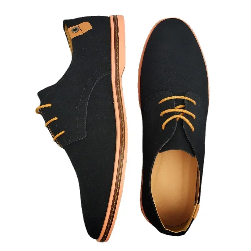 Men's Oxford Casual Shoes Summer Suede Men's Shoes Classic Sneakers Comfortable  Dress Shoes Plus Size Flat  2024 New 6