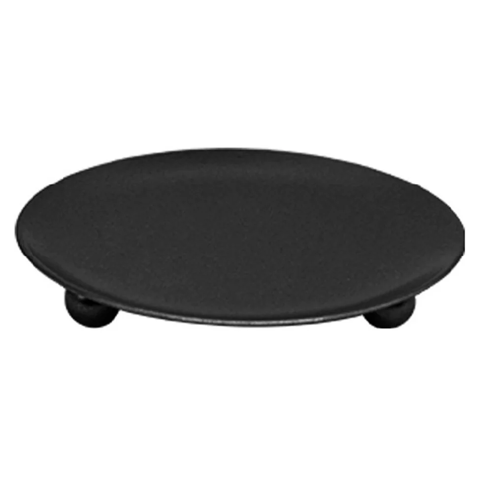1pcs Metal Candle Holder 7x7x1.5cm 11x11x1.7cm Iron-candle-holder For Dining Room Living Room Office Decorative Accessories