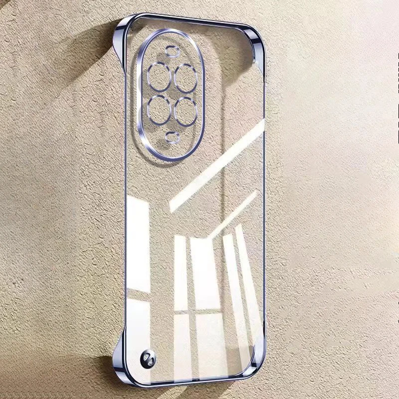 Electroplated Transparent Ultra-Thin Frameless Protective Phone Case