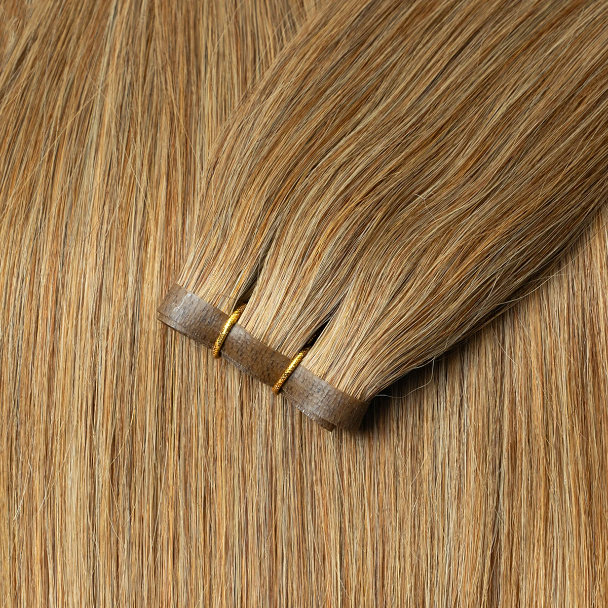 غير مرئية طويلة الشريط بولي لحمة لحمة الشعر البشري...