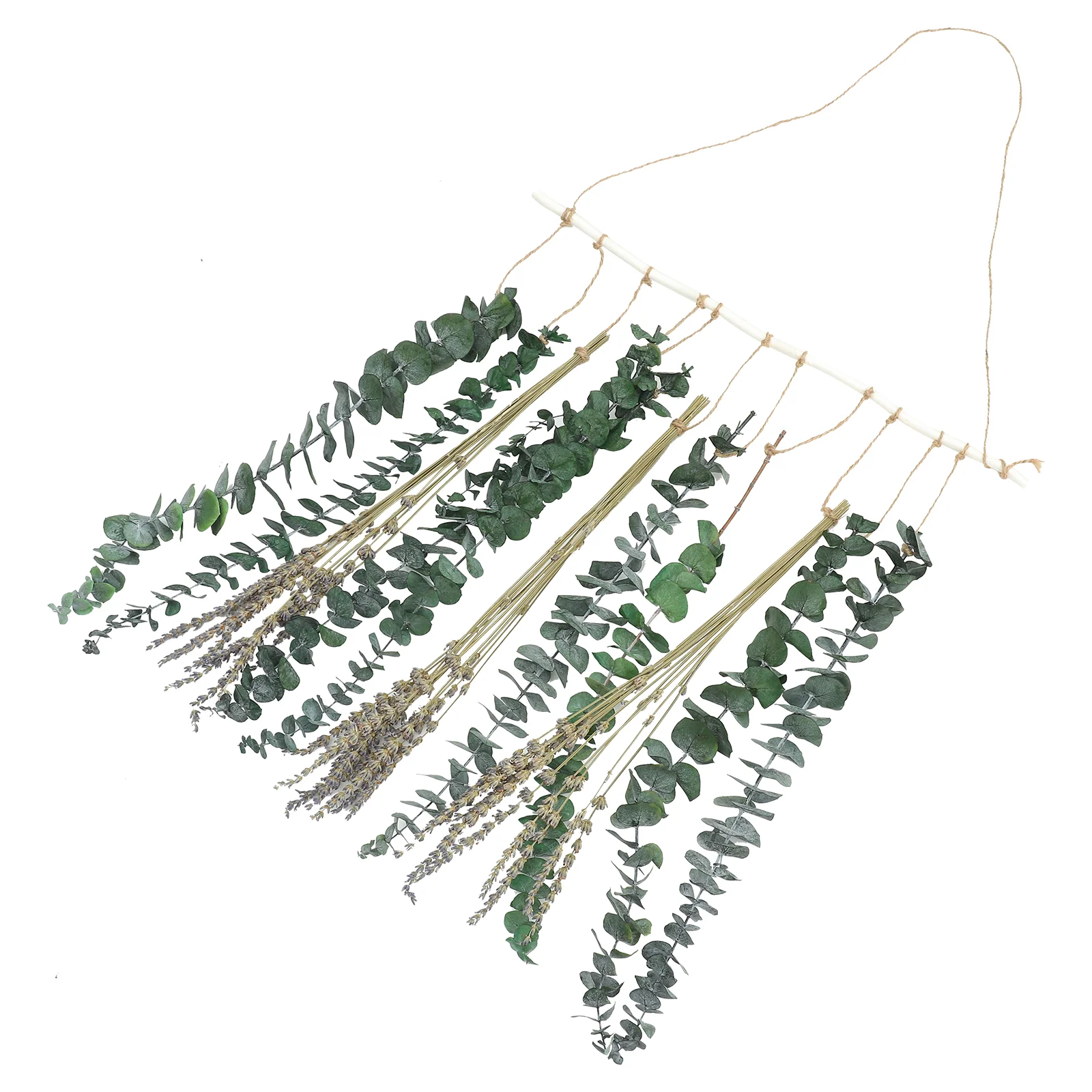 

1 Set Living Room Wall Decor Died Natural Plant Decor Eucalyptus Leaves Lavender Hanging Decor
