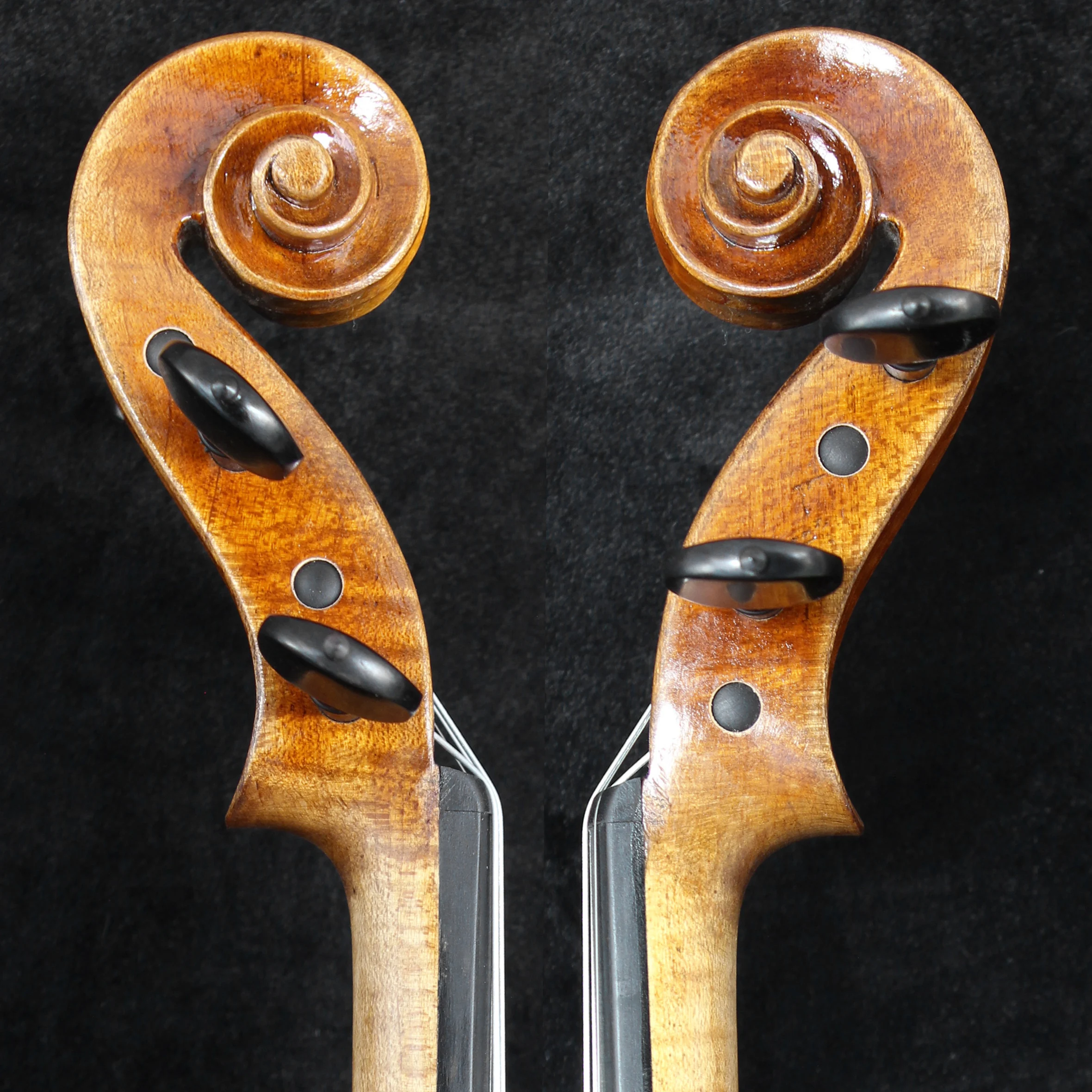 Own Work! Master Handmade Full Violin after Stradivar 1715 Violin 4/4 by Luo #4