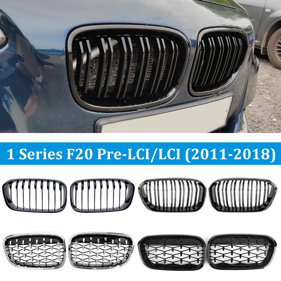 Bmw 1er Grill Schwarz