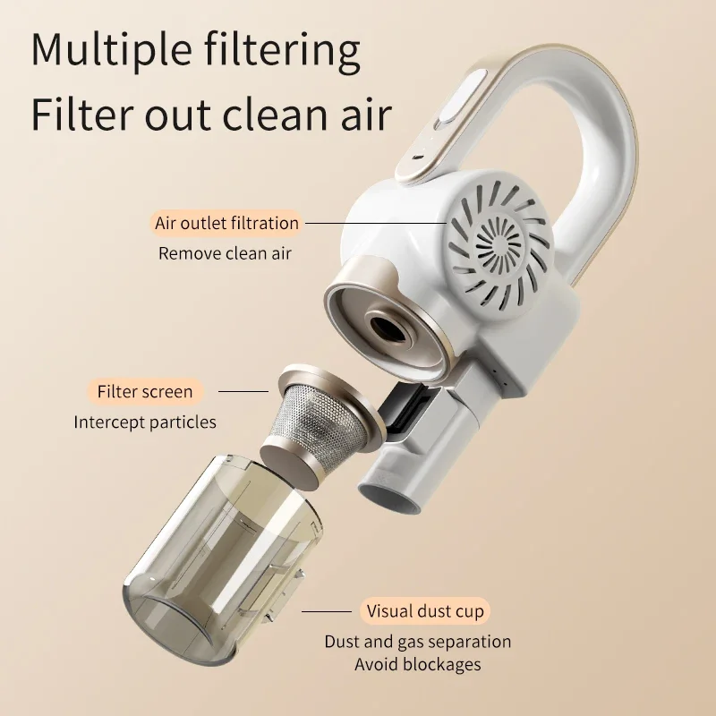 مكنسة كهربائية لاسلكية ذكية متعددة الوظائف 5 في 1...