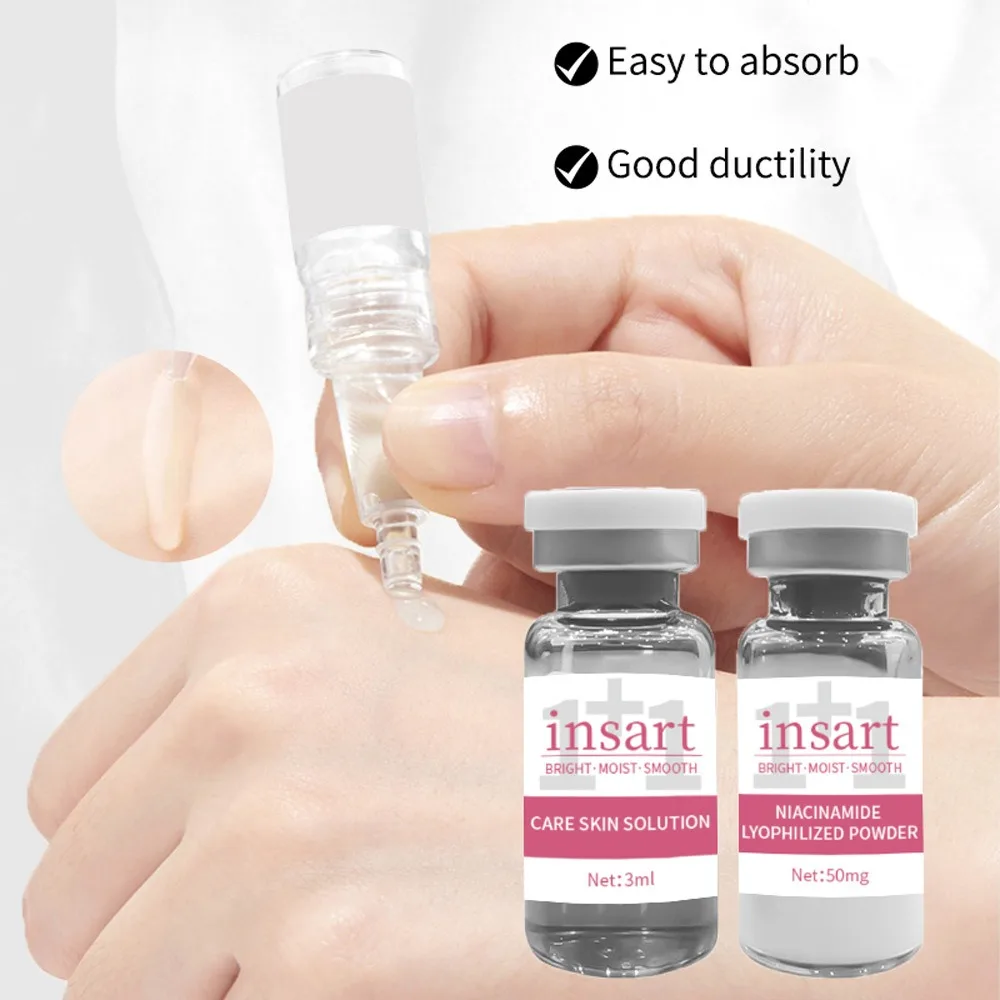 Niacinamide Oligopeptide VC Lyophilized Powder Face Serum Anti Aging Brightening Moisturizing Essence for All Skin Skincare 5