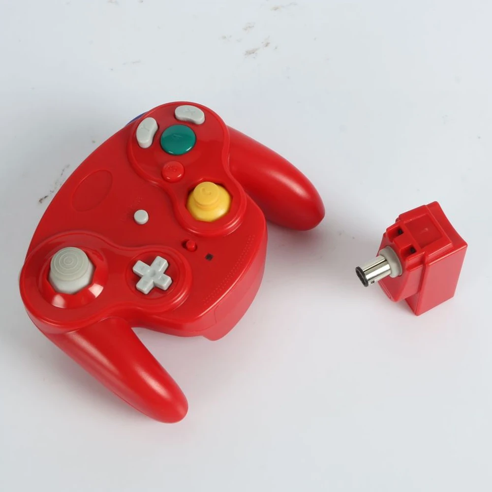 NGC  ڵ  Ʈѷ  ̽ƽ ڵ 2.4G Wii Stock ȣȯ  е,  ť ٵ Ʈ 