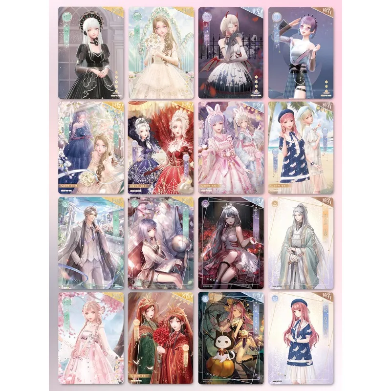 KAYOU Shining Nikki Cards Inspiration Pack Game Peripherals Characters Sunuan Cards Box Paper Hobby Children\'s Gifts Toys Album