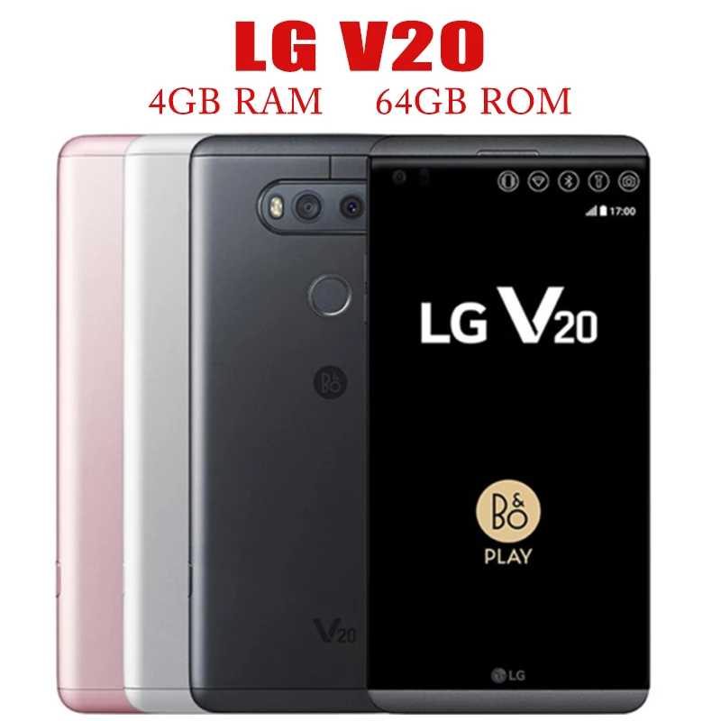 Смартфон LG V20 F800/H910/H990, 4 ядра, 5,7 дюйма, 4 + 64 ГБ, 16 МП