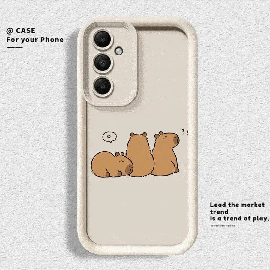 Charming Capybara Matte Phone Case