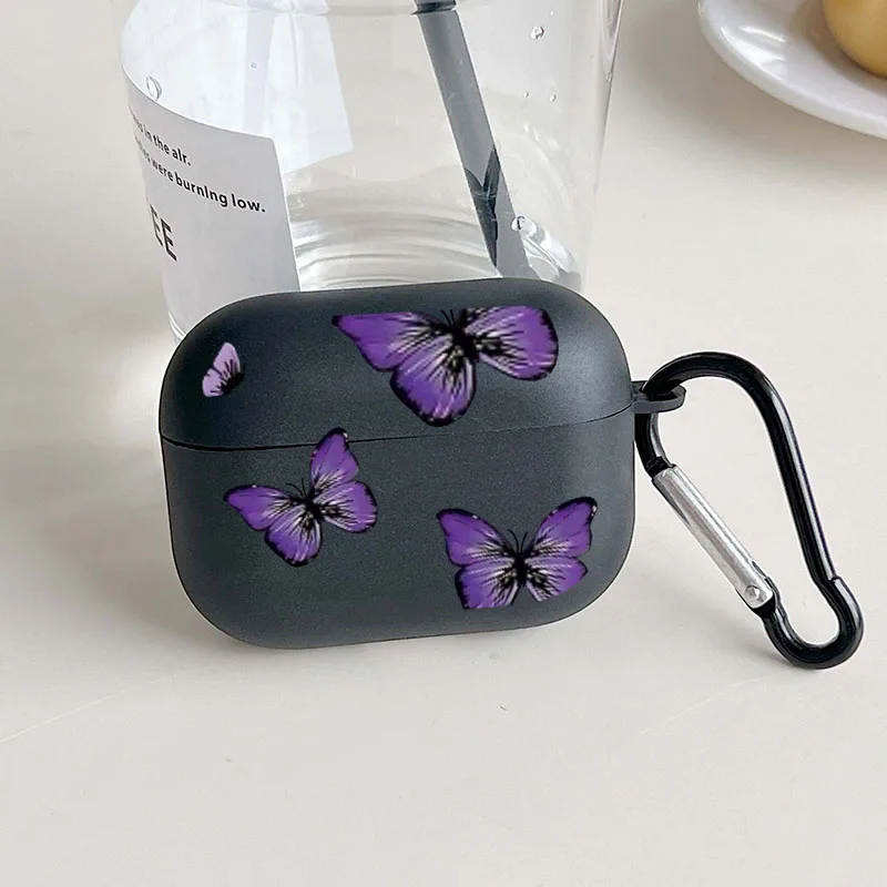 Colorful Butterfly Printed AirPods Case Cover