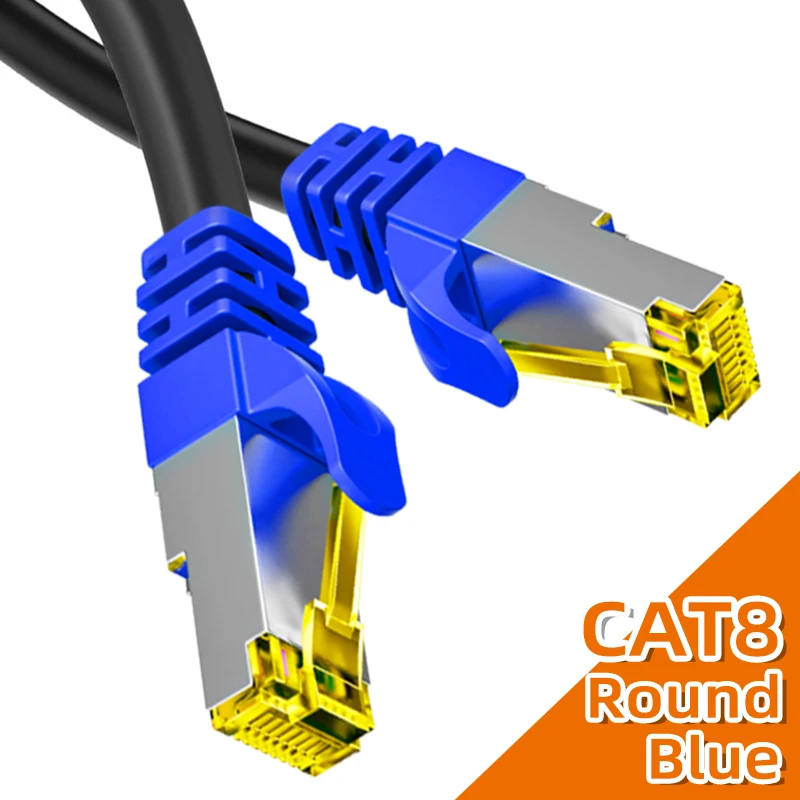 CAT 8-Round-Blue
